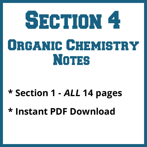 Section 4 Organic Chemistry Notes