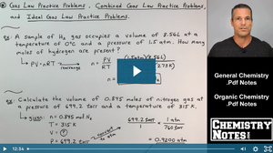 S5E3 - Gas Law Examples and Practice Problems