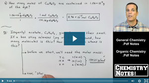 S3E2 - How to Find Molar Mass, Grams-to-Moles, and Grams-to-Molecules