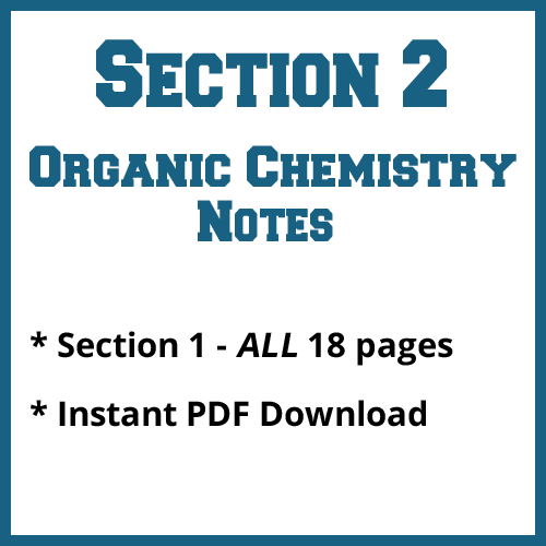 Section 2 Organic Chemistry Notes